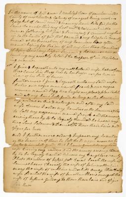 Probated will of Nicholas Dean, 1772