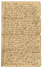 Probated will of Adriaen Hoghland, 1772