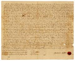 Probated will of Benjamin Fowler, 1772