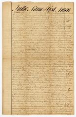 Probated will of Archibald Mclean, 1772