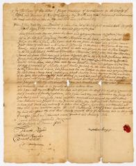 Probated will of Eleazer Hawkings, 1772