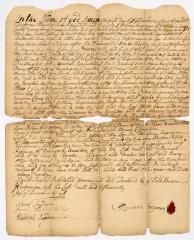 Probated will of Adriaan Heegeman, 1772