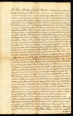 Probated will of Richard Harris, 1772