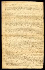 Probated will of Roger Park, 1772