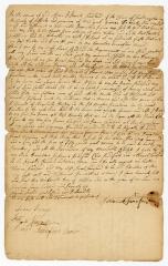 Probated will of Jonah Sandford, 1772