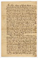 Probated will of Cornelia Norwood, 1772
