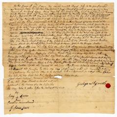 Probated will of George Stymets, 1772