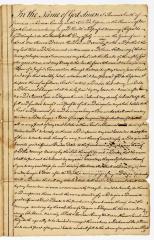 Probated will of Thomas Smith, 1772