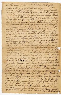 Probated will of William Betts, 1773
