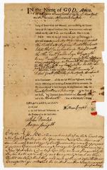 Probated will of William Crawford, 1773