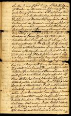 Probated will of Petrus Waldron, 1772