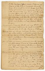 Probated will of Eleanor Bayne, 1773