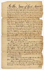 Probated will of Abraham Cock, 1773