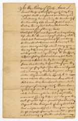 Probated will of Samuel Bridge, 1773