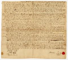 Probated will of Abraham Acker, 1773