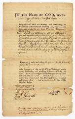Probated will of John Boggs, 1773