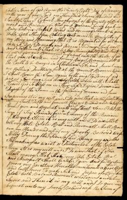 Probated will of Egbert Haughwout, 1773