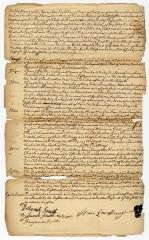 Probated will of Isaac Lownsbury, 1773