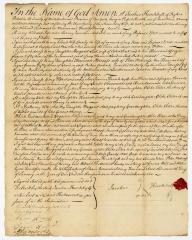 Probated will of Jacobus Kronkhytt, 1773