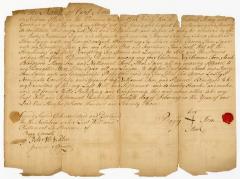 Probated will of Peggy Tom, 1773