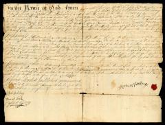 Probated will of Jeremiah Talmage, 1773