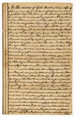 Probated will of Nathaniel Tom, 1773