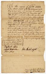 Probated will of John Michel Seydel, 1773