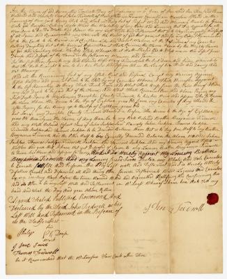 Probated will of John Tredwell, 1773