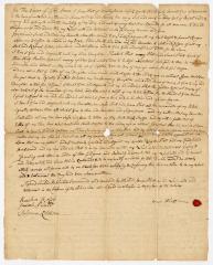 Probated will of Isaac Platt, 1773