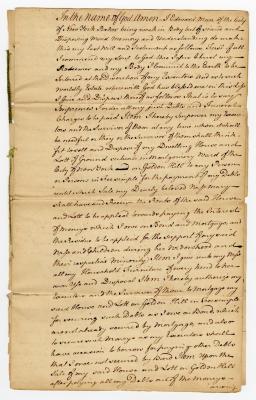 Probated will of Edward Man, 1773