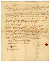 Probated will of Thomas Merrell, 1773