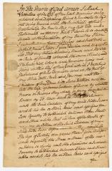 Probated will of Mark Valentine, 1773