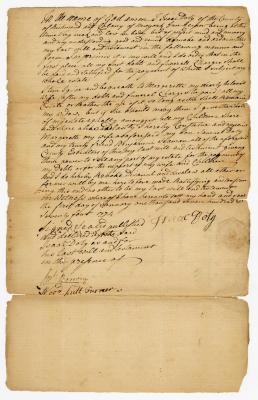 Probated will of Isaac Doty, 1774