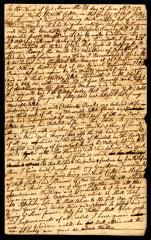 Probated will of Samuel Banks, 1774