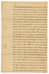 Probated will of Anne Van Horne, 1773