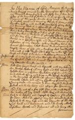 Probated will of Sara Van Gelder, 1773