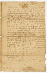 Probated will of Johanis DeForest, 1774