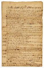Probated will of Joseph Frost, 1774
