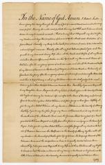 Probated will of Robert Leake, 1774