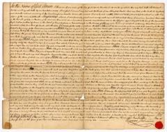 Probated will of Herman Gouverneur, 1774