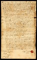 Probated will of Reuben Hutchings, 1774