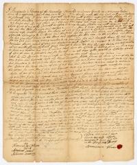Probated will of Benjamin Flower, 1774