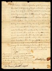 Probated will of Albert Leydecker, 1774