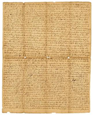 Probated will of Cornelius Hartt, 1774