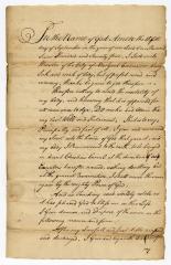 Probated will of Lodowick Hinsler, 1774