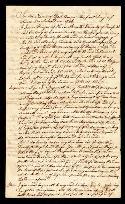 Probated will of Isaac Hays, 1774