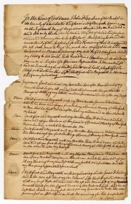 Probated will of John Flandrau, 1774