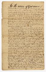 Probated will of Robert Morrell, 1774
