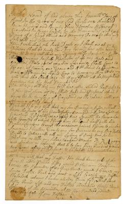 Probated will of Jacobus Ryder, 1774
