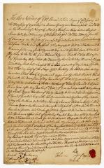 Probated will of John Rogers, 1774